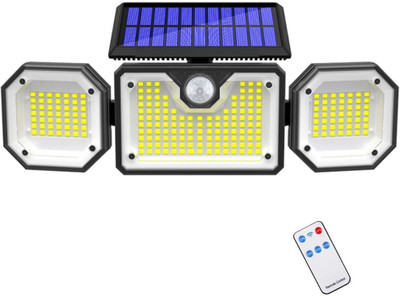 Homehop 226 Led Motion Sensor Lamp for Outdoor Home Garden Waterproof Wall Lamp Solar Light Set(Wall Mounted Pack of 1)