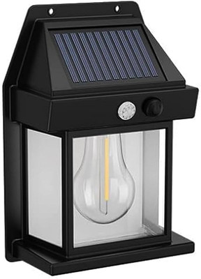 SHIVANI CORP Solar Powered LED Wall Lamp with Motion Sensor | Outdoor Waterproof Light Solar Light Set(Wall Mounted Pack of 1)