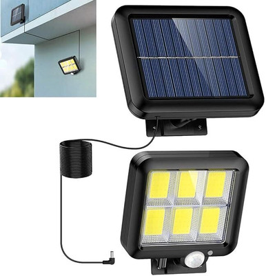 opriQ Solar Sensor Wall Light - LED Bright Outdoor Solar Lights with Motion Sensor Solar Light Set(Wall Mounted Pack of 1)