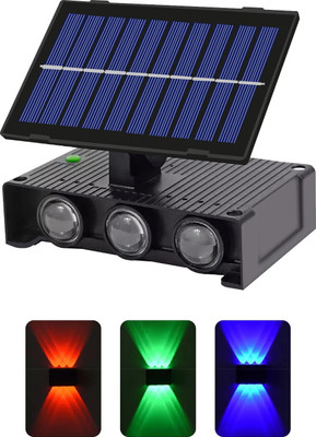 Epyz Solar Light Outdoor Up and Down Wall Waterproof LED Lamp for Home, Garden Solar Light Set(Wall Mounted Pack of 1)