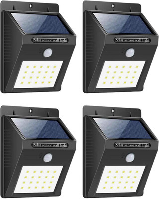 TRU TOYS Solar Light Set(Wall Mounted Pack of 4)