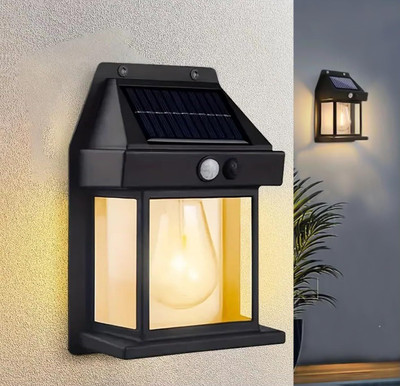 Jabardast Premium quality Solar Lights for Garden LED Security Lamp for Home Solar Light Set(Wall Mounted Pack of 1)
