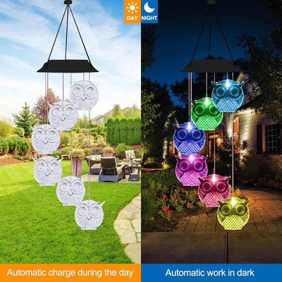 Star Work Solar Light Color Changing Solar Powered Hanging Lights for Party Yard Garden Solar Light Set(Ceiling Mounted Pack of 1)