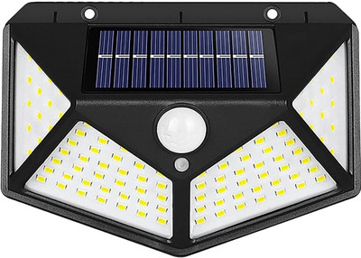 Mobofix LED Bright Outdoor Solar Lights with Motion Sensor Solar Powered Wireless Solar Light Set(Wall Mounted Pack of 1)