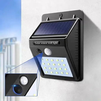 Jiyancreation Solar Light Set(Wall Mounted Pack of 1)