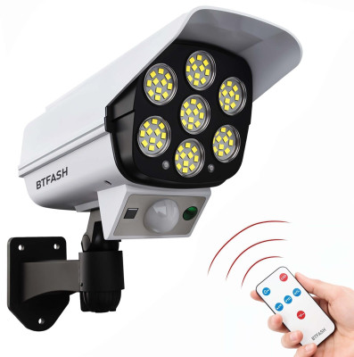 BTfash SL006 SECURITY CAMERA SHAPE SUN-POWERED LIGHT Solar Light Set(Ceiling Mounted Pack of 1)