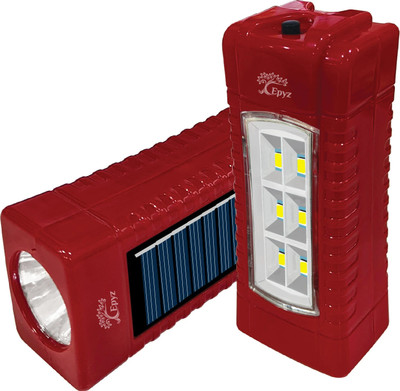 Epyz Solar Lamp for Home Outdoor Indoor Garden Emergency Camping Torch led Light 6LED Solar Light Set(Free Standing Pack of 1)