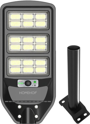 Homehop Solar Street Light Outdoor Motion Sensor Automatic LED Lamp For Home Garden 180W Solar Light Set(Free Standing Pack of 1)