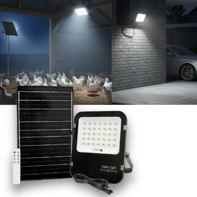Homehop Solar 200W LED Outdoor Flood Lights Waterproof Porch Wall Lamp for Home Garden Solar Light Set(Wall Mounted Pack of 1)
