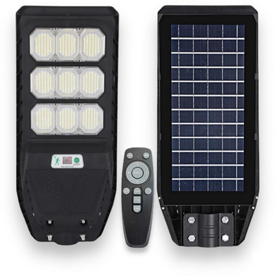 SasL 100W Solar outdoor motion sensor LED light waterproof with remote control Solar Light Set(Wall Mounted Pack of 1)