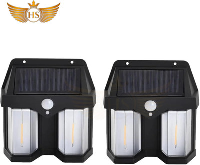 ZESTRUM SOLAR WALL LAMP WITH 2 LED Solar Light Set(Wall Mounted Pack of 2)