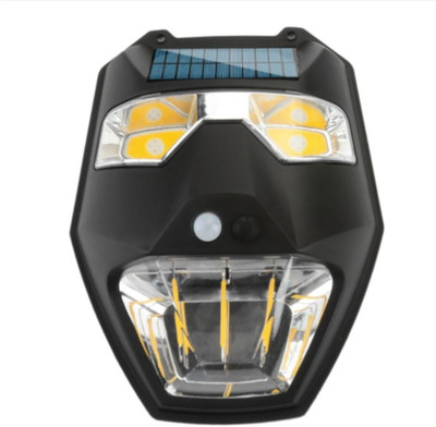 SOHIGH LLP Solar Induction Mask Wall Lamp Solar Light Set(Wall Mounted Pack of 1)