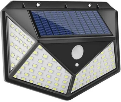 Xydrozen Light Sensor Solar Light 100 LEDs Lamp Solar Light Set(Wall Mounted Pack of 1)