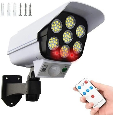 Shikshapatri Solar Security Camera Light, Motion Sensor– 3 Modes,Waterproof Outdoor LED Light Solar Light Set(Wall Mounted Pack of 1)