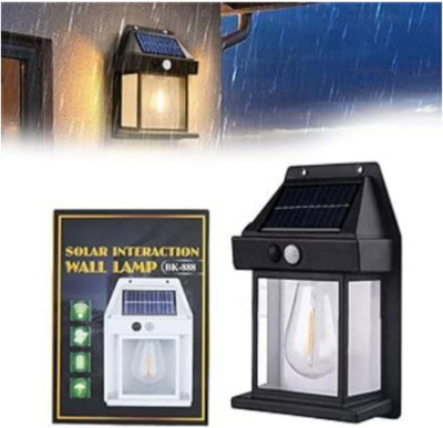 AJFuture Solar Interaction Wall Lamp A44 Solar Light Set(Wall Mounted Pack of 1)