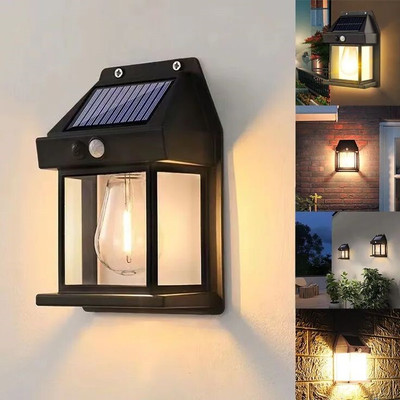 TRENDWORLD Solar Interaction Wall Lamp Solar Light Set(Wall Mounted Pack of 1)