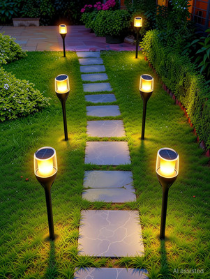Homehop HHSOL-28 Flame Ground Light
