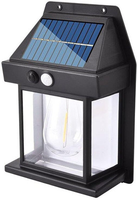 CPEX Motion Sensor LED Exterior Wall Lights Solar Outdoor Wireless Solar Light Set(Wall Mounted Pack of 1)