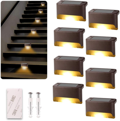 ZESTRUM Solar Light Set(Wall Mounted Pack of 4)