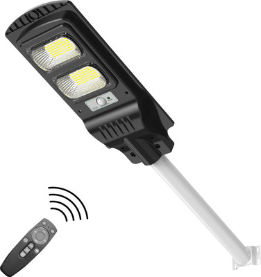 SPARKWORLD Solar Street Light Outdoor Waterproof Wall Lamp with Remote, Motion Sensor Light Solar Light Set(Wall Mounted Pack of 1)