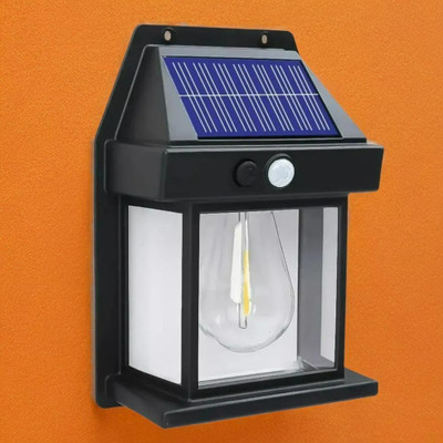 ZESTRUM X532 M991 Bulb led Solar Outdoor Garden Wall Light with Sensor Wireless Solar Light Set(Wall Mounted Pack of 1)