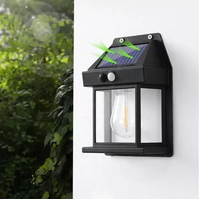 MOBONE Solar Interaction Waterproof Wall Lamp For Outdoor Solar Light Set(Wall Mounted Pack of 1)