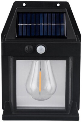 Uvasaggaharam Solar Oudoor Lamp 800Lm Bright (Warm White) Pack oF 1 Solar Light Set(Wall Mounted Pack of 1)