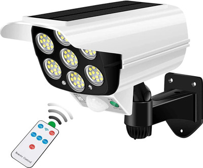 Takositio Solar Panel Powered 77 Led Motion Sensor Light Solar Light Set(Wall Mounted Pack of 1)