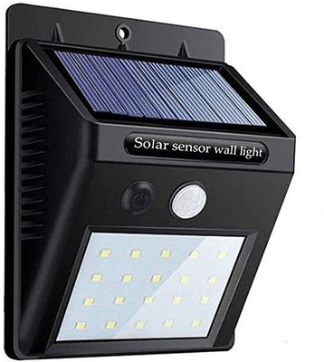 EKAM GLOBAL 20 Led Solar Motion Sensor Wireless Water proof Spotlight for Outdoor/Garden Solar Light Set(Wall Mounted Pack of 2)