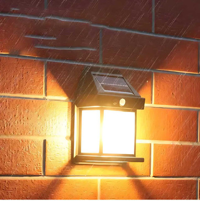Bronxton solar interaction wall lamp Solar Light Set(Wall Mounted Pack of 1)