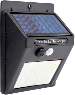 ZESTRUM Outdoor Gate Street Wall Motion Sensor Solar LED Lamp Lights Solar Light Set Solar Light Set(Wall Mounted Pack of 1)