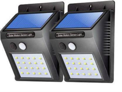 ZESTRUM Solar Light Set(Wall Mounted Pack of 2)