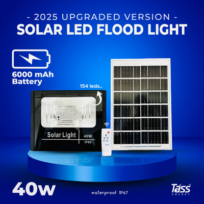 ACE GEN NEXT LIGHTING 40w solar flood light Solar Light Set(Free Standing Pack of 1)