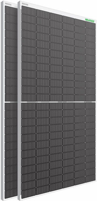 WAAREE 540 Watt Each Halfcut Mono Perc Bifacial Solar Panel(Pack of 2)