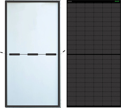 WAAREE WSMDi-345 All Black Model Solar Panel(Pack of 1)