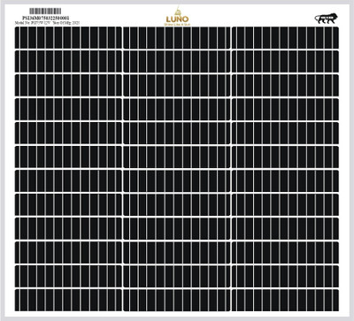 luno Mono-PERC 75 Watt Solar Panel(Pack of 1)