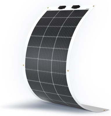 WAAREE 125 Watt Each Mono Perc Flexible Solar Panel(Pack of 2)