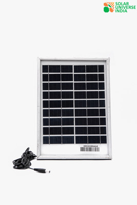 SOLAR UNIVERSE INDIA 20W MNRE Approved Polycrystalline with 5 Meter Wire Solar Panel(Pack of 1)
