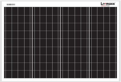 LIVMAXX 55W 12V MONO-PERC Solar Panel(Pack of 1)