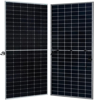 WAAREE 530 Watt Each Halfcut Mono Perc Bifacial Solar Panel(Pack of 2)