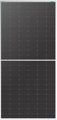 WAAREE 570 W Topcon Halfcut Mono Perc Bifacial Solar Panel(Pack of 1)