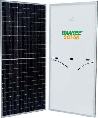 WAAREE Solar Panels 540 Watt (Pack of 2) Half-cut 24 Volts 144 Cells Mono PERC Solar Panel(Pack of 2)