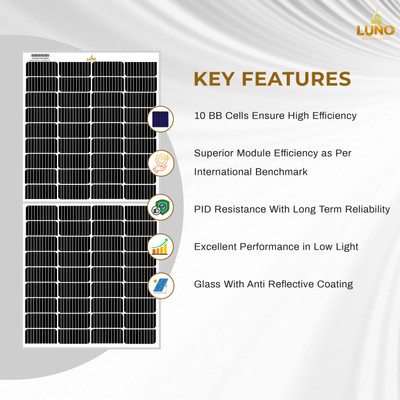 luno N-Bull_275WP_12V_P1 Solar Panel(Pack of 1)