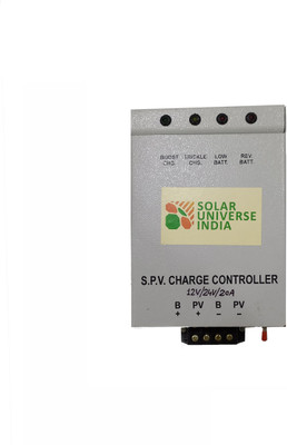 Solar Universe Combo Set of 200W Solar Panel (Poly) & 24V-20amps Smart Charge Controller Solar Panel(Pack of 1)