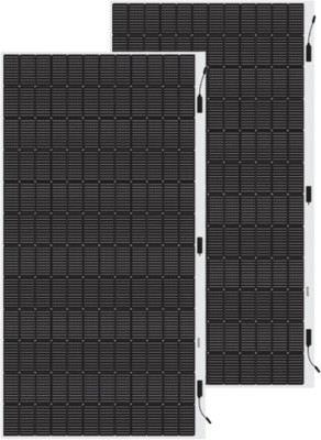 WAAREE 500 Watt MonoPERC Flexible Solar Panel(Pack of 2)