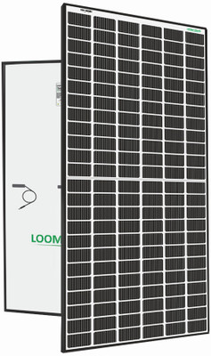 LOOM SOLAR SHARK 550w Each Mono Perc, 144 Cells Half Cut Solar Panel(Pack of 2)