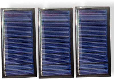 AVISRI 3 PCS 80x40MM Solar Panel Module Solar Panel(Pack of 3)