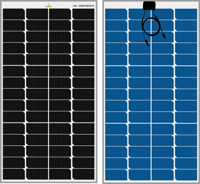 luno 240Watt 12Volt MONOCRYSTALLINE PERC Solar Panel(Pack of 1)