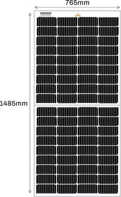 luno N-Bull_210WP_12V_P1 Solar Panel(Pack of 1)