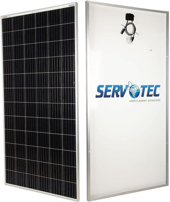 Servotech 400w Monocrystalline Panel Cells- 72 Solar Panel 2unit Best Quality Solar Panel(Pack of 2)